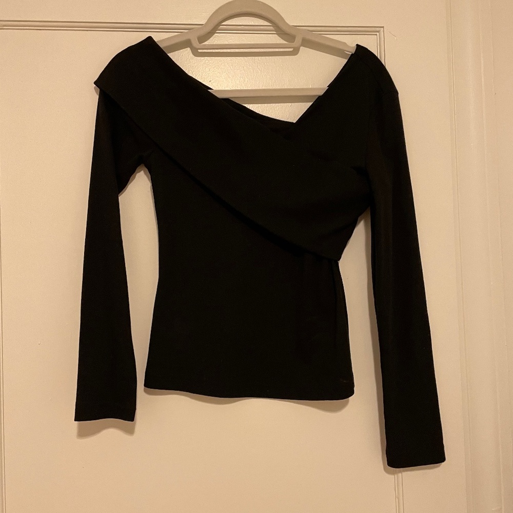 Black Asymmetrical Top
